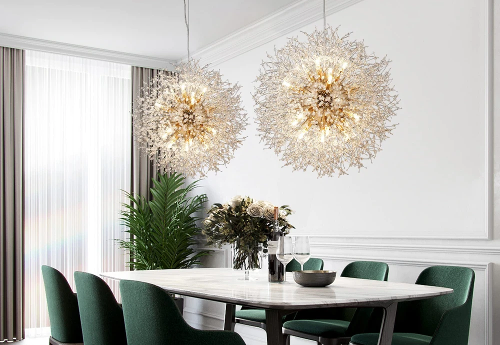 modern crystal chandeliers for dining room