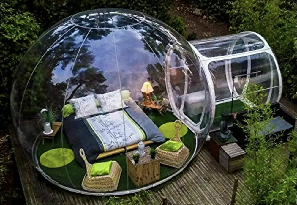 bubble dome clear tent