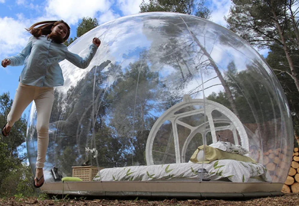tunnel inflatable bubble camping tent
