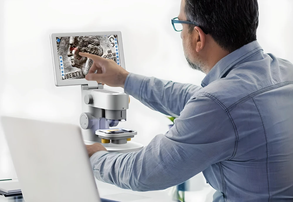 digital microscope with screen