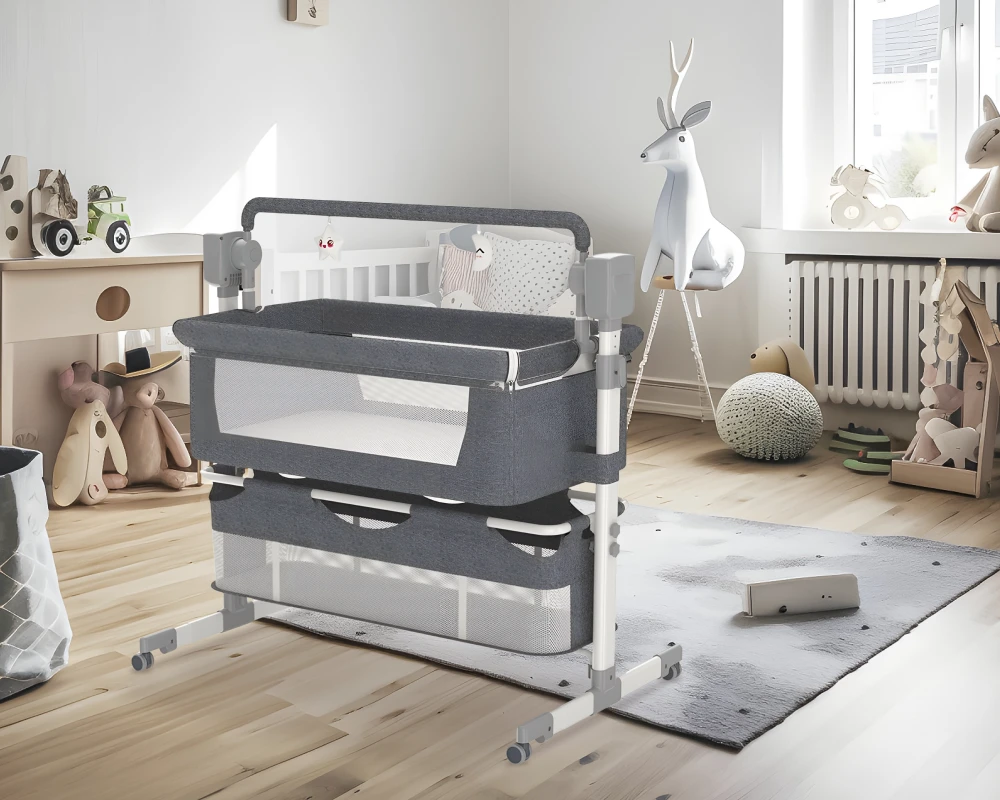 bassinet with rocking motion