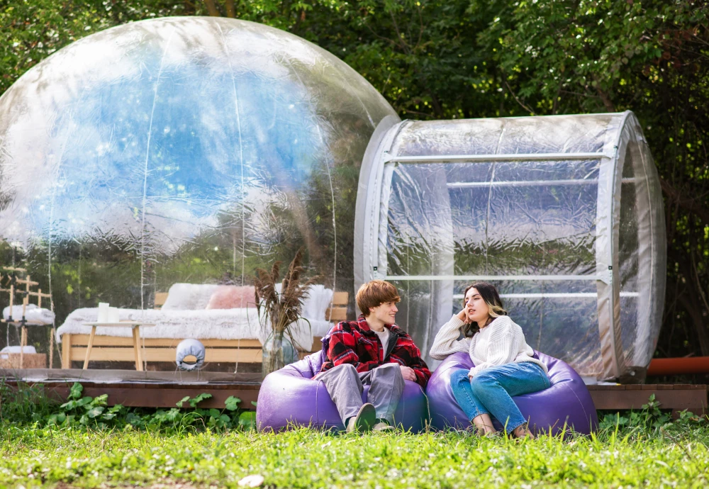 pop up bubble tent