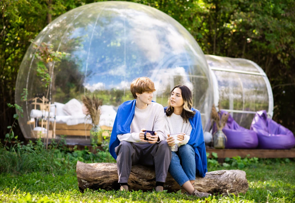 bubble tent dome outdoor