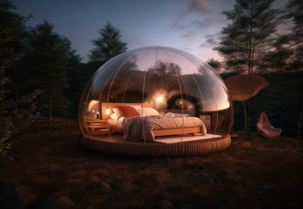 bubble tent dome outdoor
