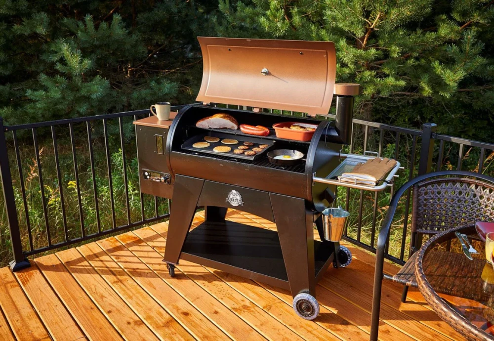combination grill and smoker