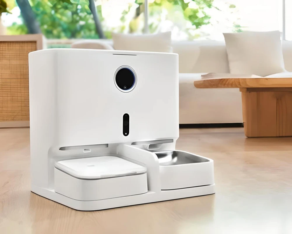 automatic pet feeder for 2 cats