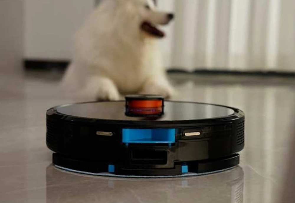 robot vacuum and mop self cleaning